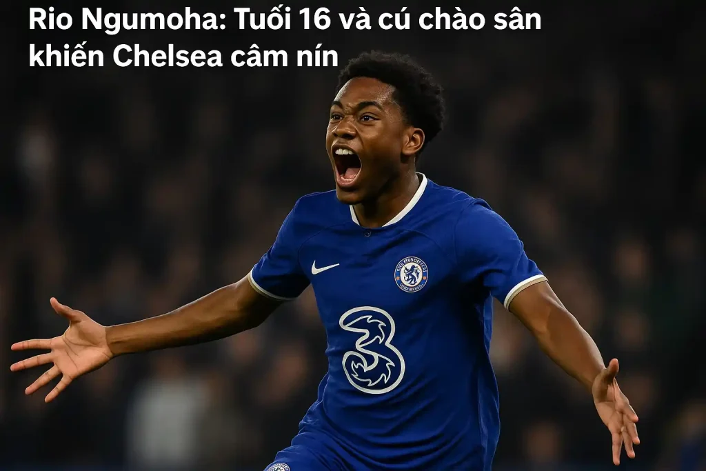 Rio Ngumoha: Tuổi 16 và cú chào sân khiến Chelsea câm nín